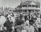 An example photograph of Geoff Eves showing the Royal hotel