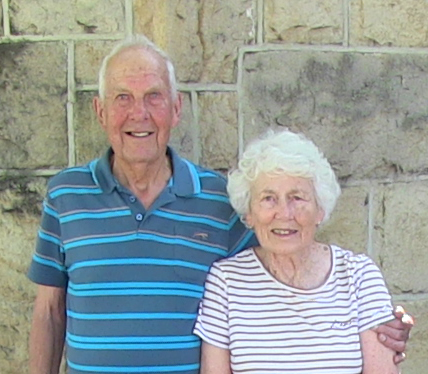 Portrait of Ron and Ailsa Simpson