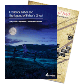 Booklet Cover - Frederick Fisher and the legend of Fisher's Ghost