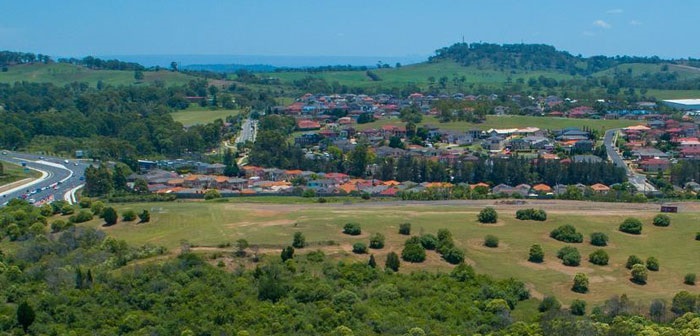 Scenic view of Campbelltown in New South Wales