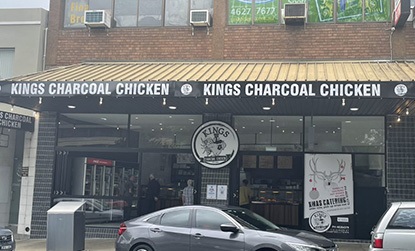 Kings Charcoal Chicken after Street Appeal