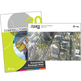 Reimagining Campbelltown Vision Document Covers