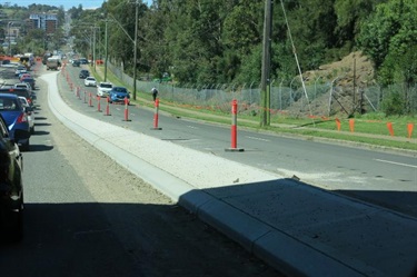 Badgally rd during works 9