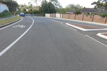 Copperfield Dr before works 1