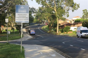 Copperfield Dr sign 2