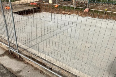 Works are underway