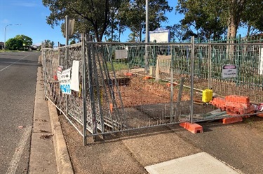 Works are underway