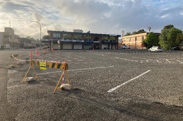 Works are underway