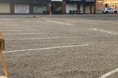 Works are underway