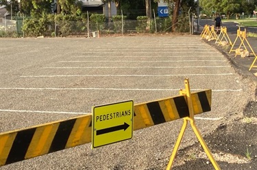 Works are underway
