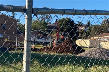 Works are underway