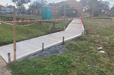 Works are underway