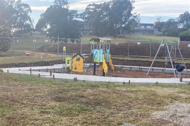 Works are underway