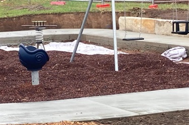Works are underway