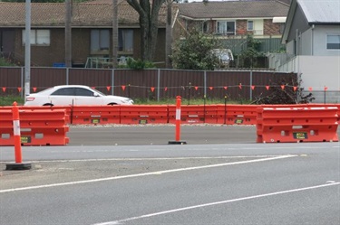 Raby Road works underway