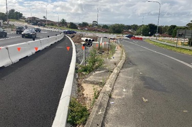 Raby Road works underway
