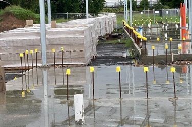 Works are underway