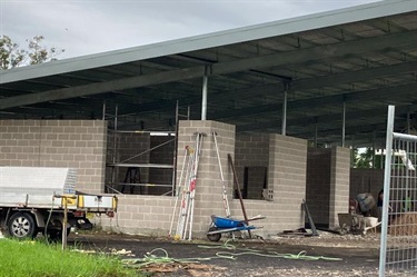 Works are underway
