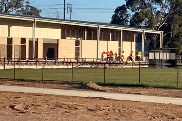 Works are underway
