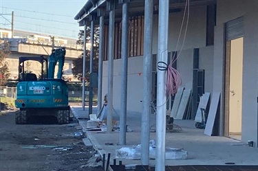 Works are underway
