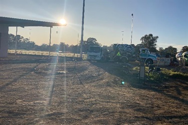 Works are underway