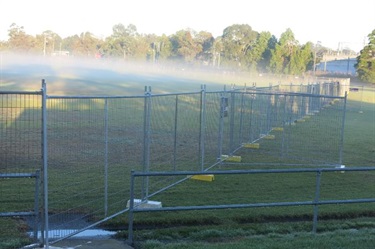 Works are underway