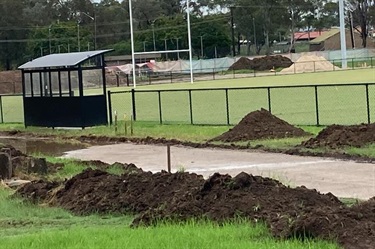 Works are underway