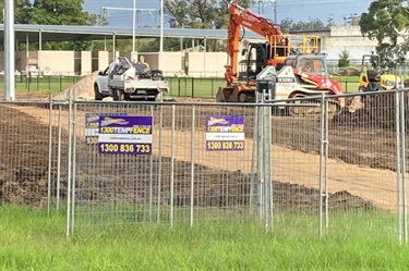 Works are underway