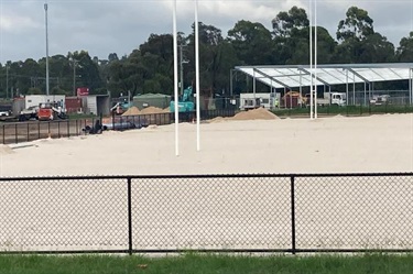 Works are underway