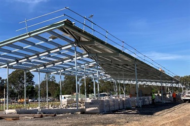 Works are underway