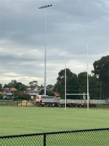 Works are underway