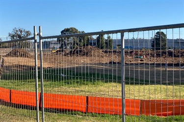 Works are underway