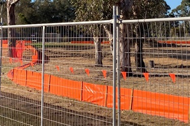 Works are underway