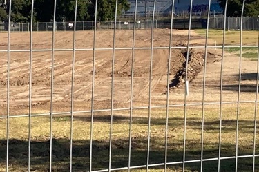 Works are underway