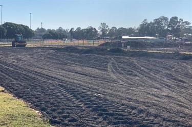 Works are underway