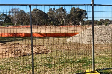 Works are underway