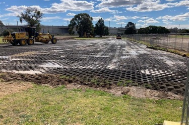 Works are underway