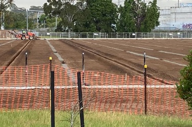 Works are underway