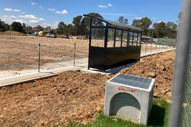 Works are underway