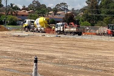 Works are underway