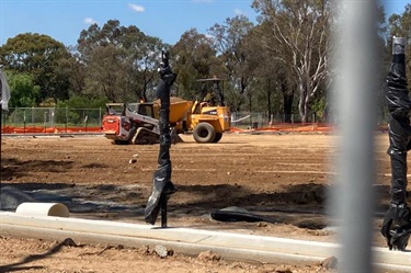 Works are underway