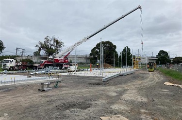 Works are underway