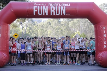 Fisher's Ghost Fun Run takes place every November and attracts up to 1000 participants who take part in the 5km and 10km race.
