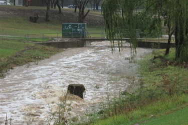 Flood in Campbelltown area