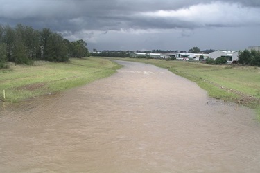 Flood in Campbelltown area