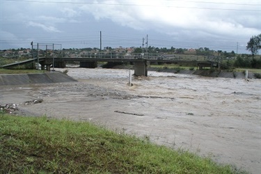 Sediments, land clearing and construction materials get washed into stormwater catchments