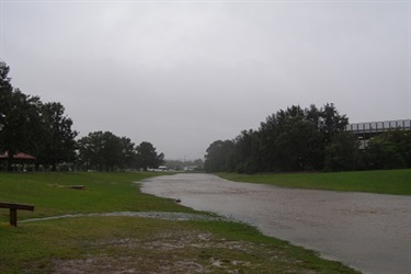 Flood in Campbelltown area