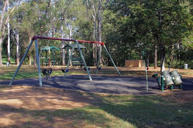All playground equipment has been recently updated and features the newest and best equipment for kids