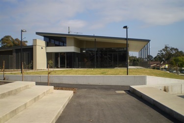 Ron Moore Community Centre is next door to the park