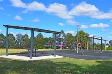 Rizal Park has great amenities, including a soft-rubber fall playground and undercover picnic tablesRizal Park has great amenities, including a soft-rubber fall playground and undercover picnic tables